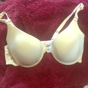 Beige push-up bra